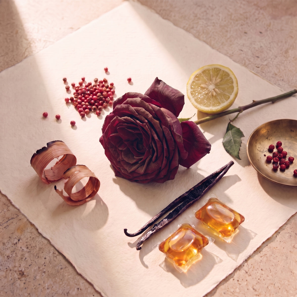 LAVO scent composition, the Sunday Reset notes with two pods