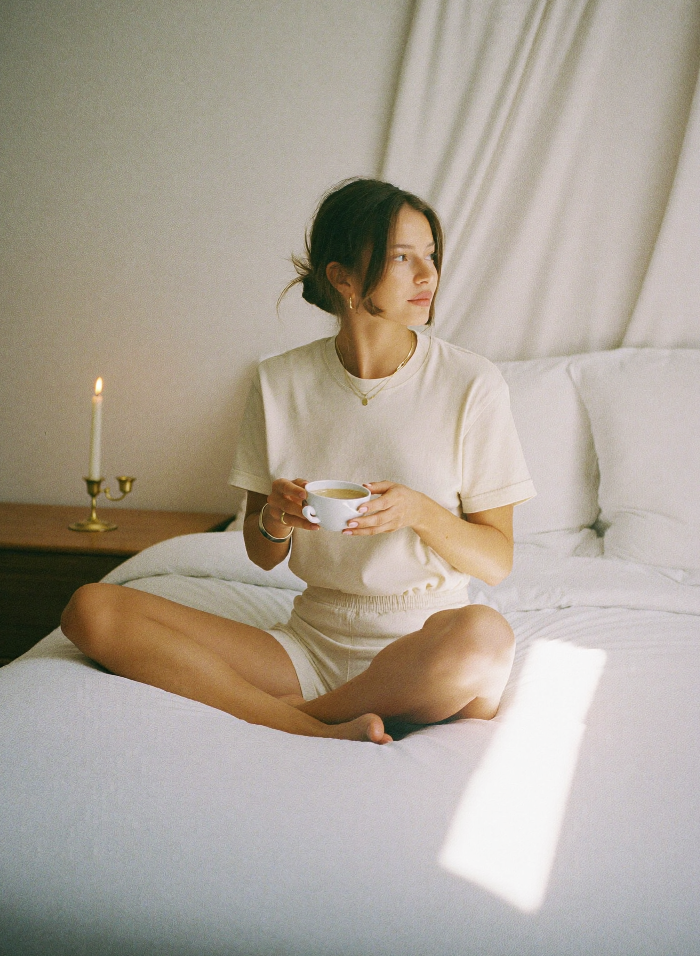 LAVO sunday coffee on fresh linen